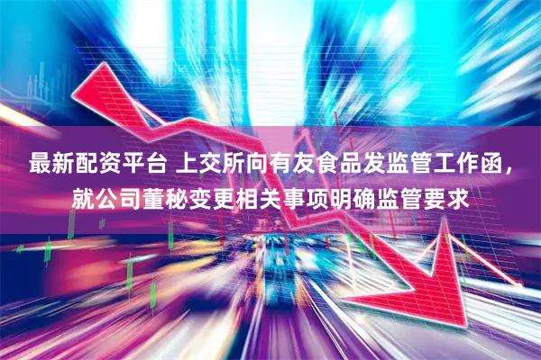 最新配资平台 上交所向有友食品发监管工作函，就公司董秘变更相关事项明确监管要求